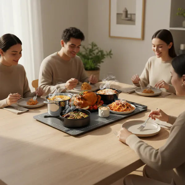 Serve Every Dish Warm Without Rushing Back to the Kitchen